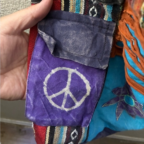 Colorful Boho Patchwork Crossbody Bag - Picture 7 of 13